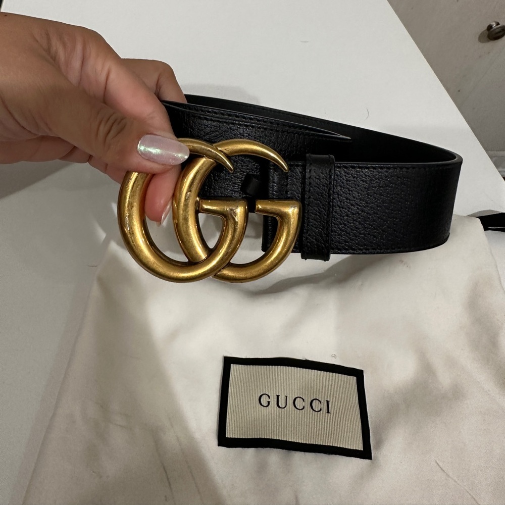 GUCCI belt (wide)